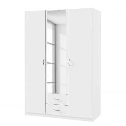 Rauch Blue Armoire à portes battantes Case III - Blanc alpin - 136 cm - 3 portes