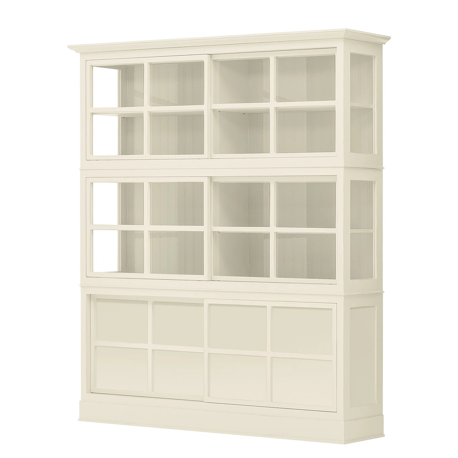 Maison Belfort Vitrine Azjana - Pin blanc verni