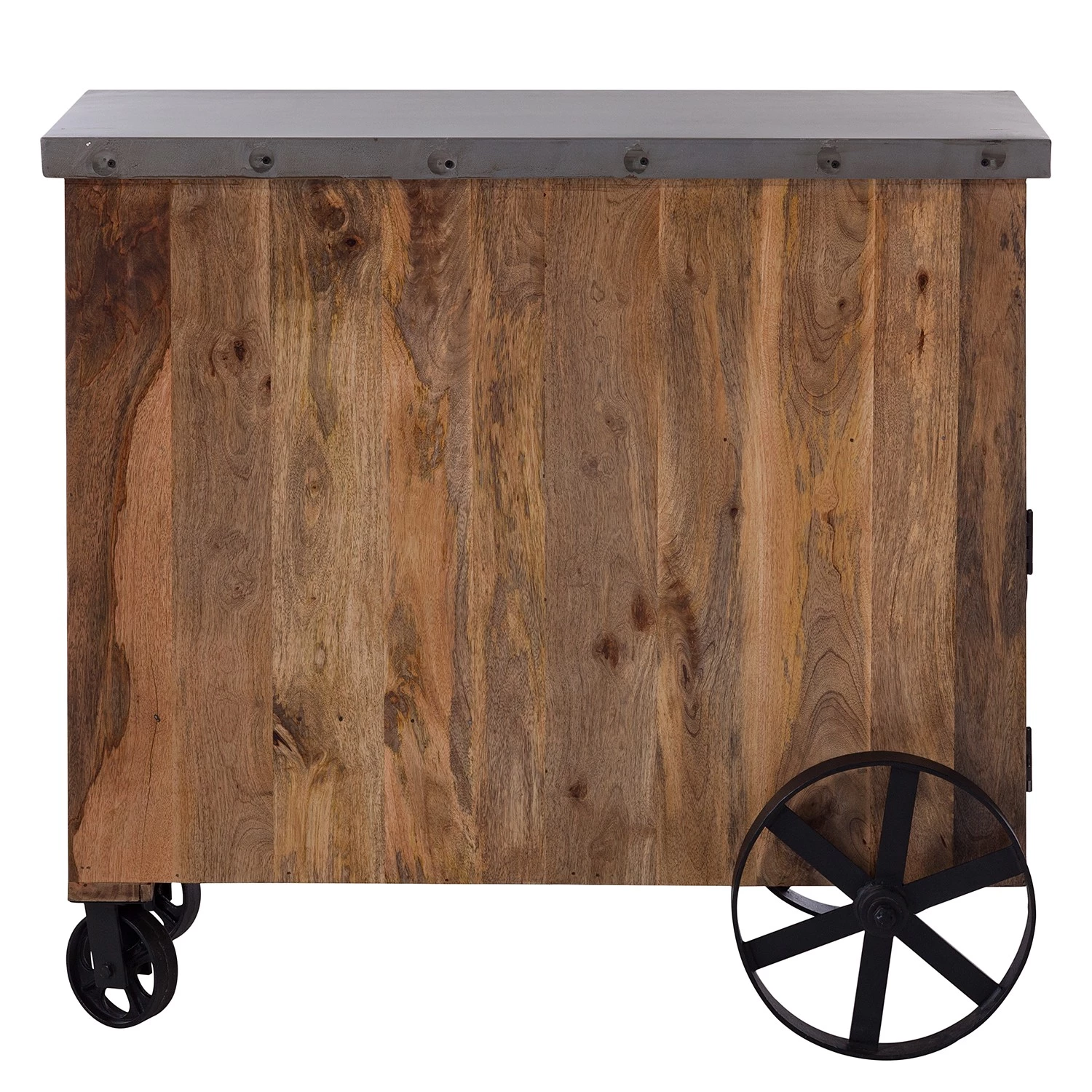 Ars manufacti Bar Kandar - Manguier massif / Métal - Manguier / Argenté – Image 8