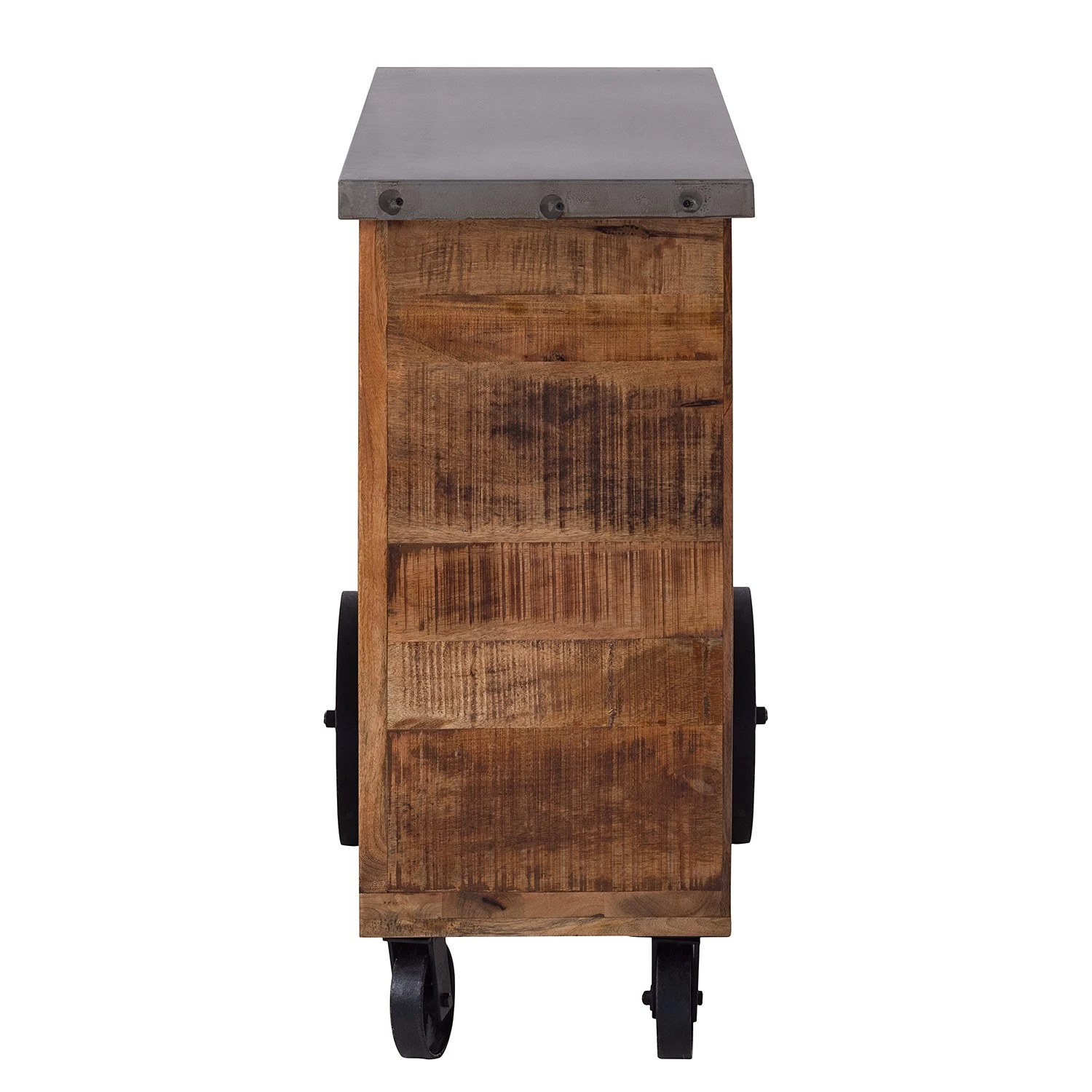 Ars manufacti Bar Kandar - Manguier massif / Métal - Manguier / Argenté – Image 9