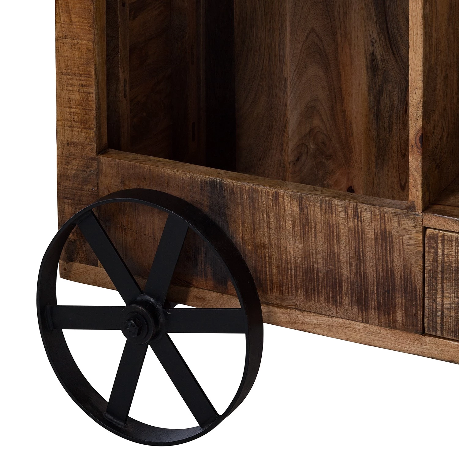 Ars manufacti Bar Kandar - Manguier massif / Métal - Manguier / Argenté – Image 14