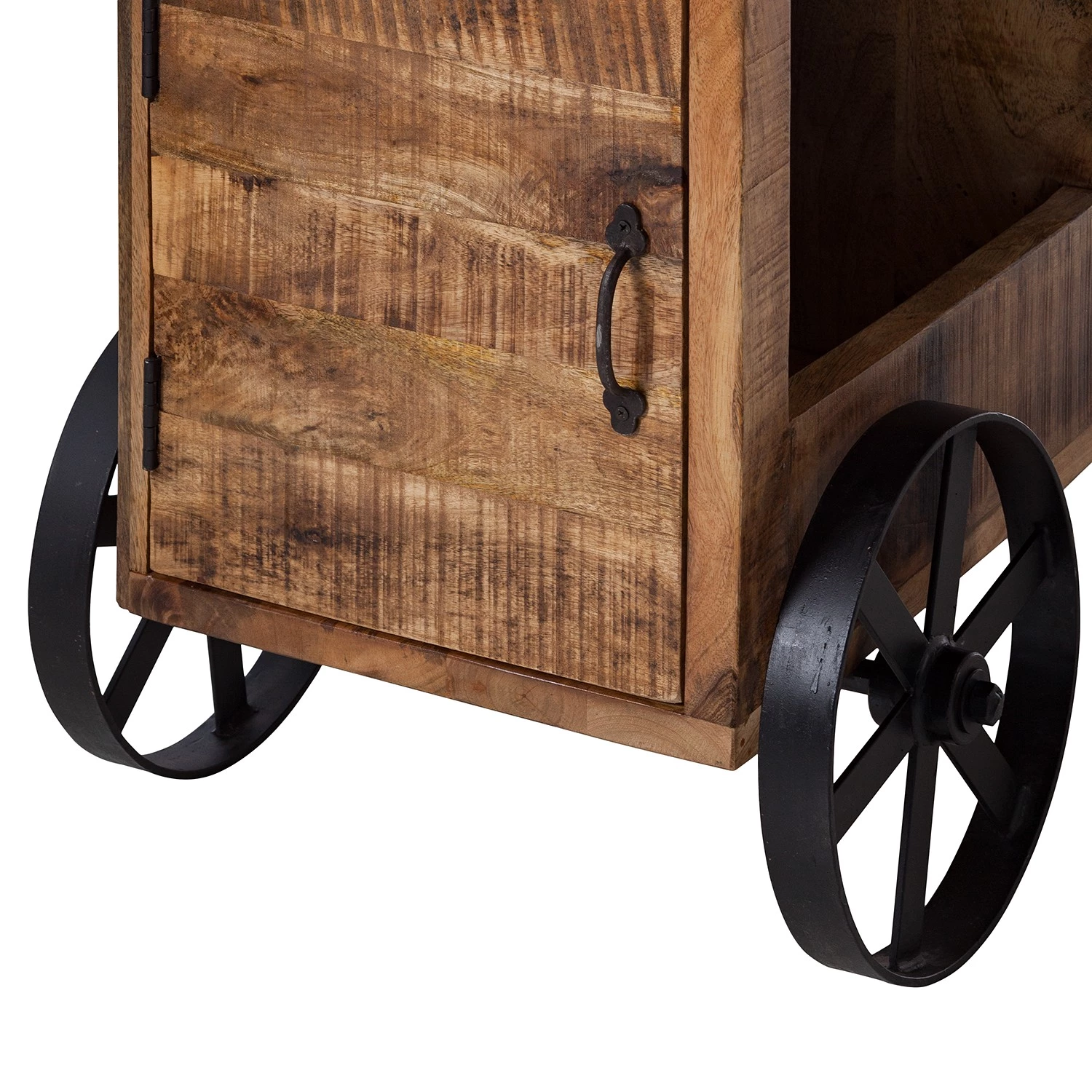 Ars manufacti Bar Kandar - Manguier massif / Métal - Manguier / Argenté – Image 15