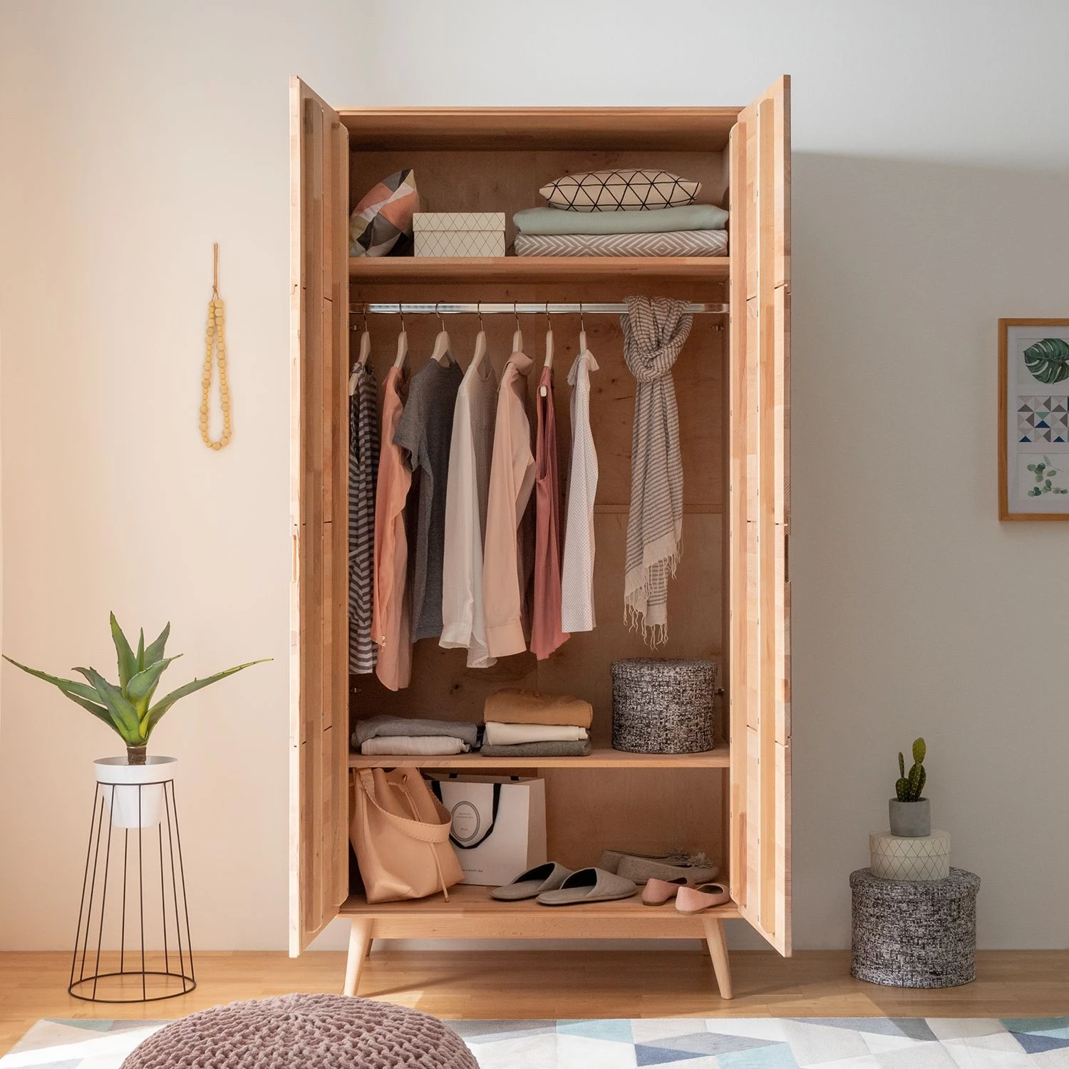 Mørteens Armoire Finsby - Hêtre massif – Image 4
