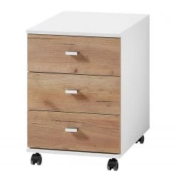 Germania Caisson à tiroirs - Imitation chêne de Navarre / Blanc