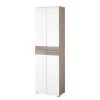 Germania Armoire Malou - Blanc / Imitation chêne Nelson