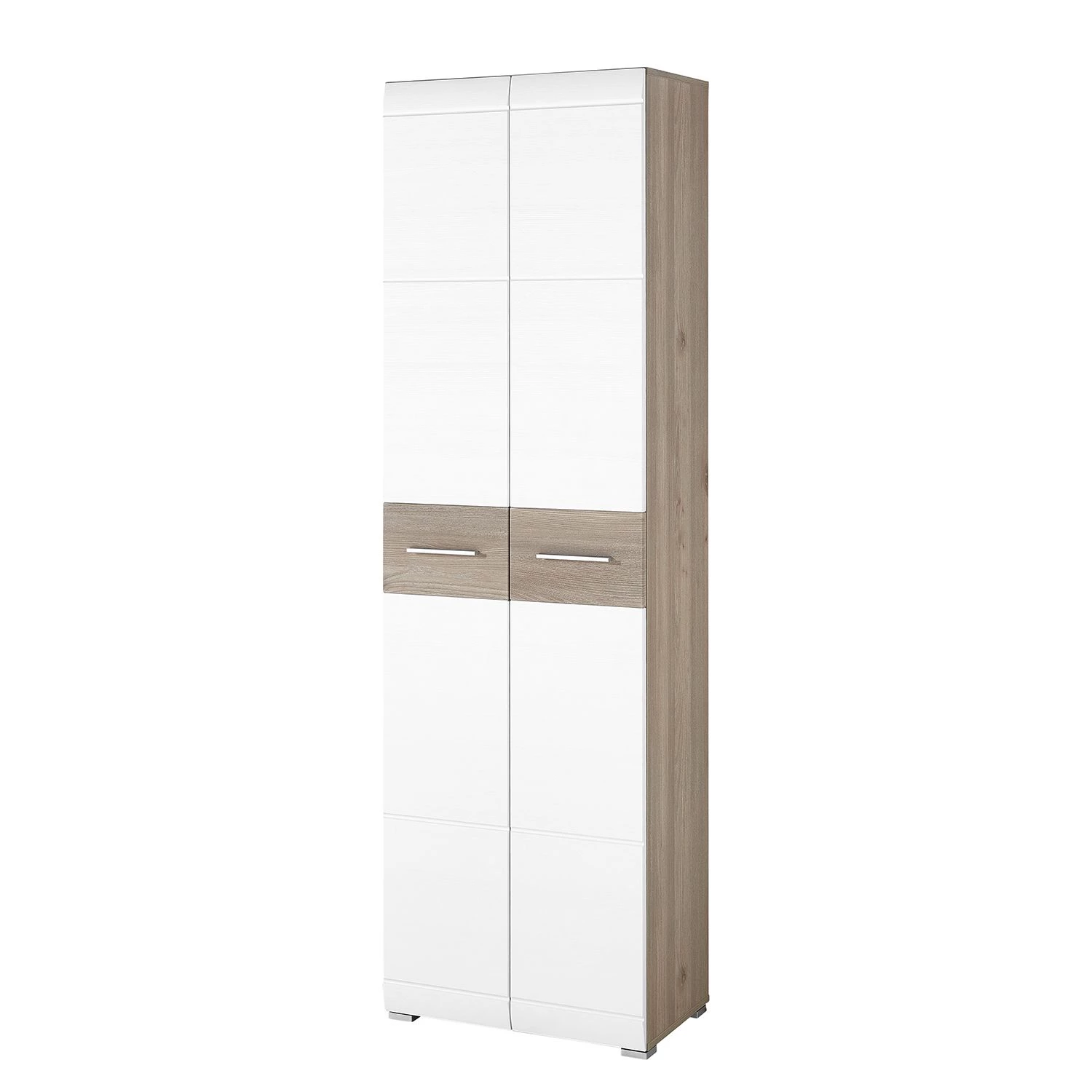 Germania Armoire Malou - Blanc / Imitation chêne Nelson