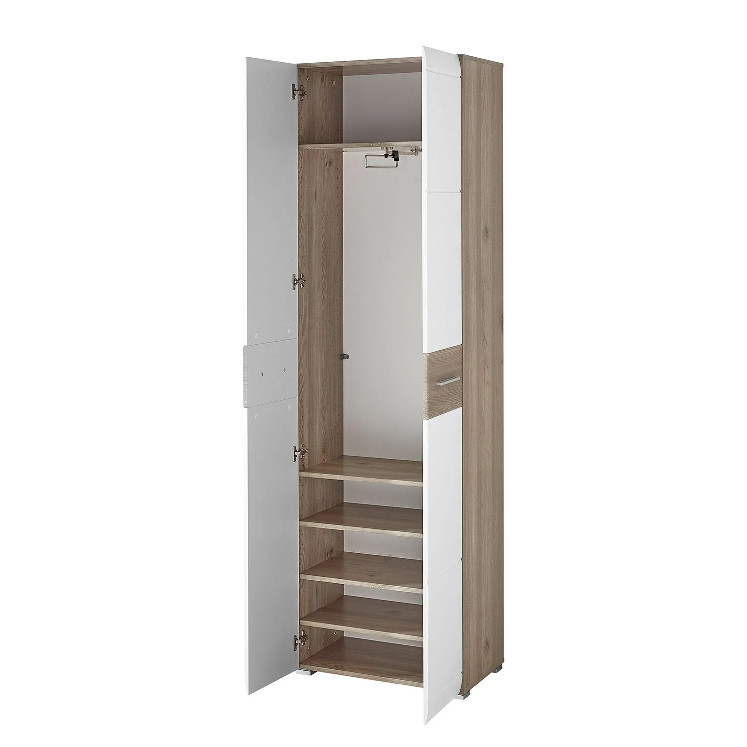 Germania Armoire Malou - Blanc / Imitation chêne Nelson – Image 3