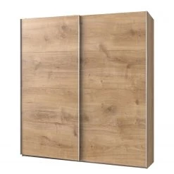 Wimex Armoire portes coulissantes Easy Plus II - Imitation chêne parqueté - Hauteur : 236 cm - Largeur : 180 cm