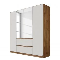 Rauch Blue Armoire Nidda - Blanc alpin / Imitation chêne Wotan - Largeur : 181 cm