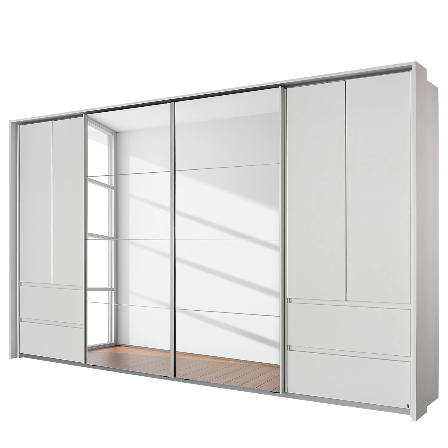 Rauch Orange Armoire Fulda - Blanc alpin - Largeur : 315 cm – Image 3