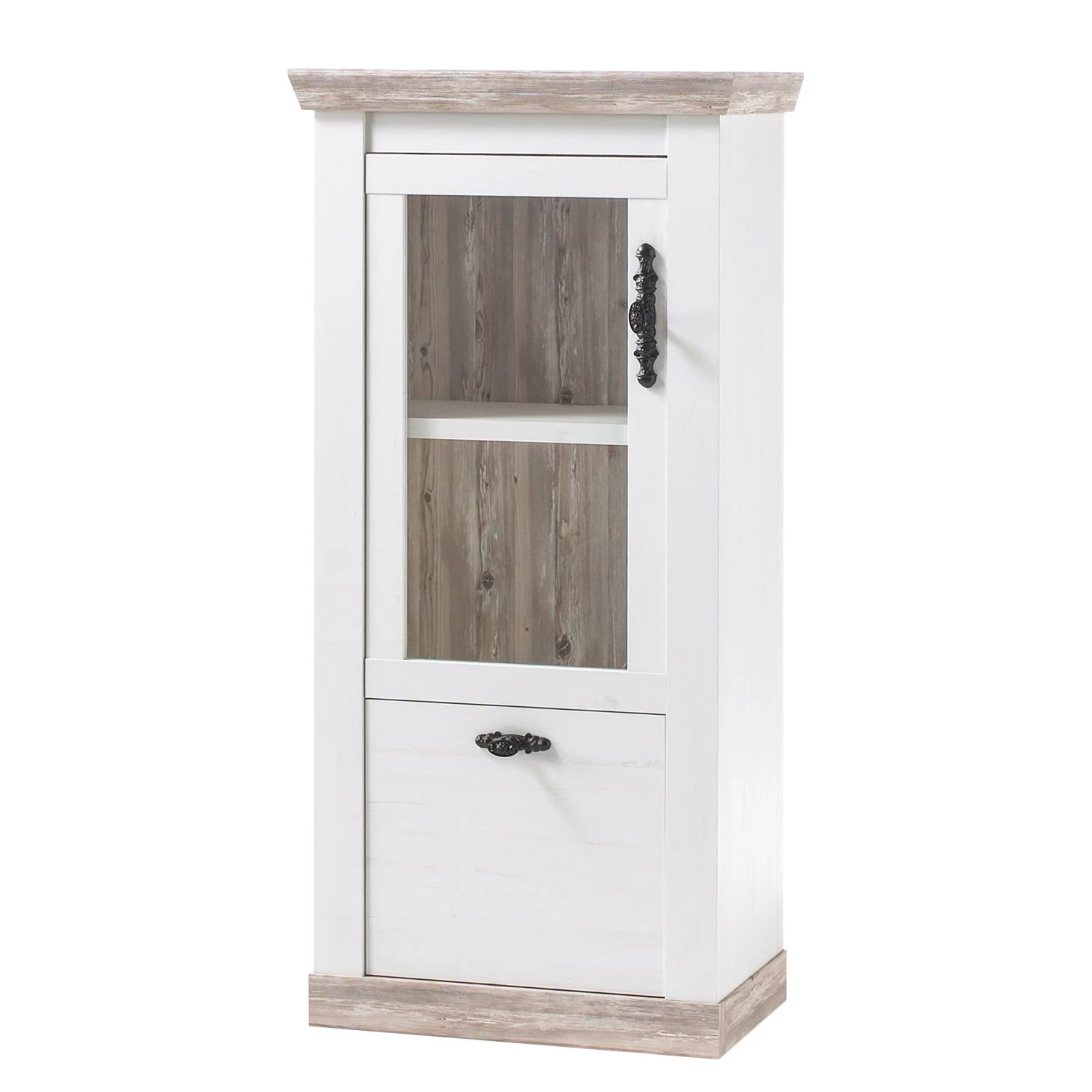 Ridgevalley Buffet haut Lewk I - Imitation pin blanc / Imitation pin