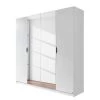Rauch Blue Armoire Freiham - Blanc alpin - Largeur : 181 cm - Avec portes miroir