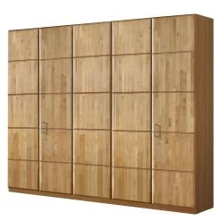 Wiemann Armoire Baltrum - Partiellement en aulne massif - Largeur : 250 cm