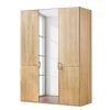 Wiemann Armoire Lido II - Partiellement en chêne massif - Hauteur : 236 cm
