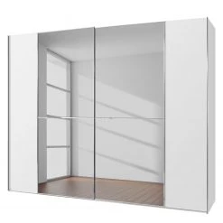 Rauch Black Armoire à portes coulissantes 20UP I - Blanc - Hauteur : 235 cm - Largeur : 239 cm