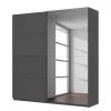 Armoire SKØP pure reflect+ - Graphite - Hauteur : 236 cm - Largeur : 225 cm - 2
