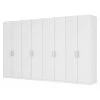 Armoire SKØP pure - Blanc alpin - Hauteur : 236 cm - Largeur : 360 cm