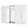 Armoire SKØP pure gloss reflect - Blanc brillant / Blanc - Hauteur : 236 cm - Largeur : 360 cm