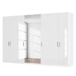 Armoire SKØP pure gloss reflect - Blanc brillant / Blanc - Hauteur : 236 cm - Largeur : 360 cm