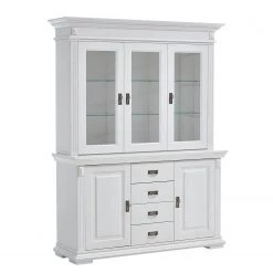 Maison Belfort Vaisselier Kampen - Pin massif - Pin blanc