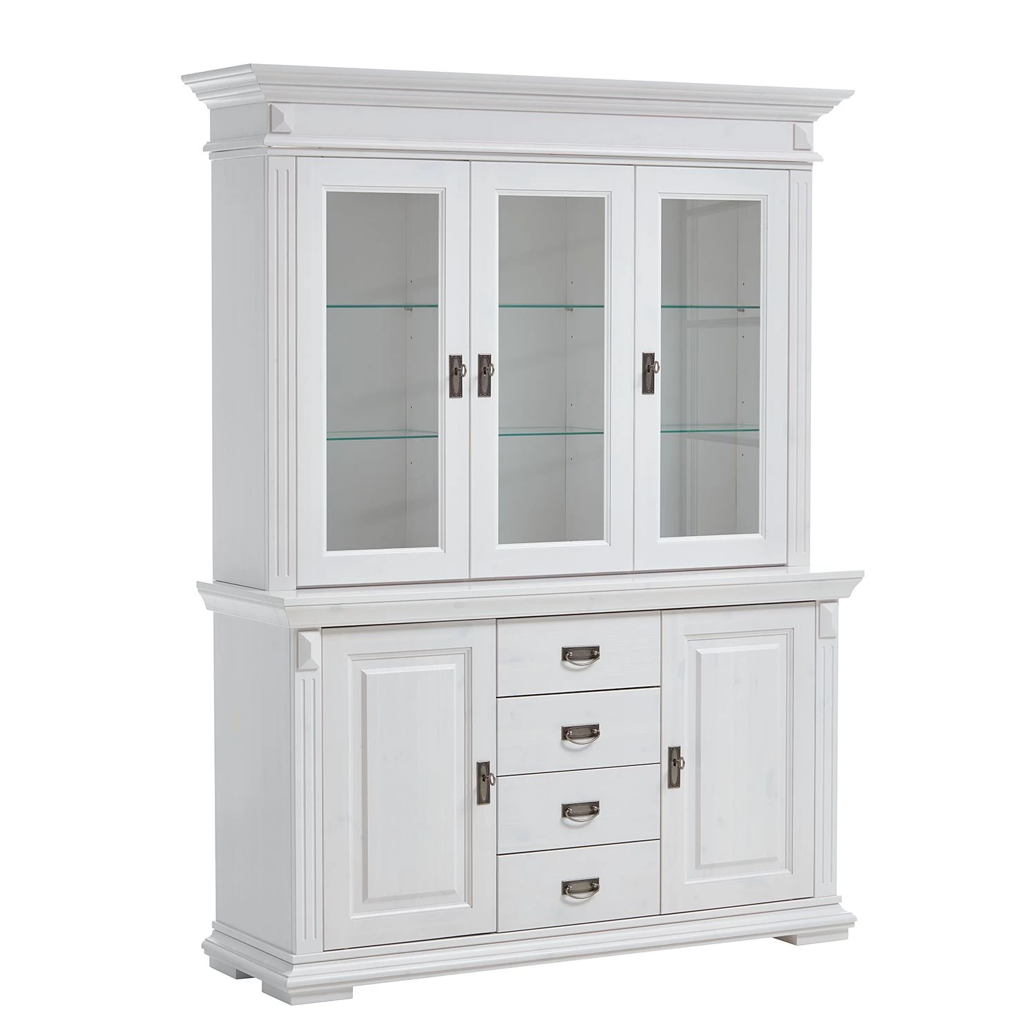 Maison Belfort Vaisselier Kampen - Pin massif - Pin blanc