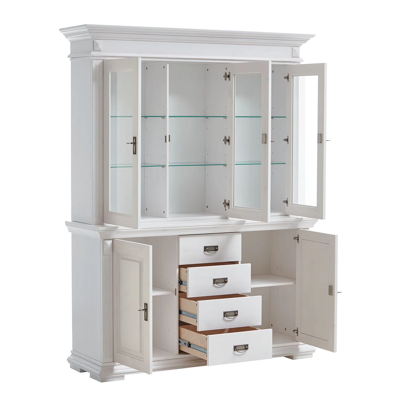 Maison Belfort Vaisselier Kampen - Pin massif - Pin blanc – Image 4