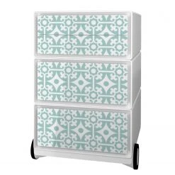 EasyOffice by Paperflow Caisson de bureau easyBox Vintage I - Matière plastique - Blanc