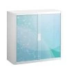 EasyOffice by Paperflow Armoire de bureau easyOffice Office I - Matière plastique - Blanc