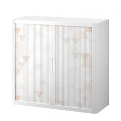 EasyOffice by Paperflow Armoire de bureau easyOffice Color I - Matière plastique - Blanc