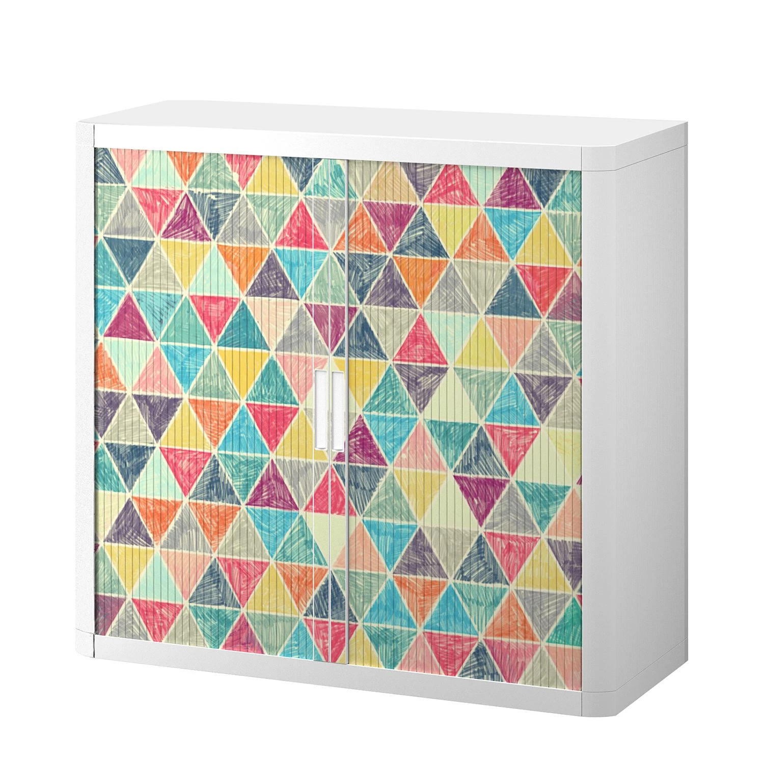 EasyOffice by Paperflow Armoire de bureau easyOffice Vintage III - Matière plastique - Blanc