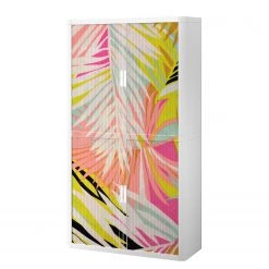 EasyOffice by Paperflow Armoire de bureau easyOffice Color IV - Matière plastique - Blanc