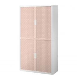EasyOffice by Paperflow Armoire de bureau easyOffice Vintage VI - Matière plastique - Blanc