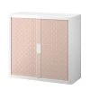 EasyOffice by Paperflow Armoire de bureau easyOffice Vintage II - Matière plastique - Blanc