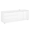 Maja Möbel Commode de bureau eDJUST I - Blanc brillant / Blanc