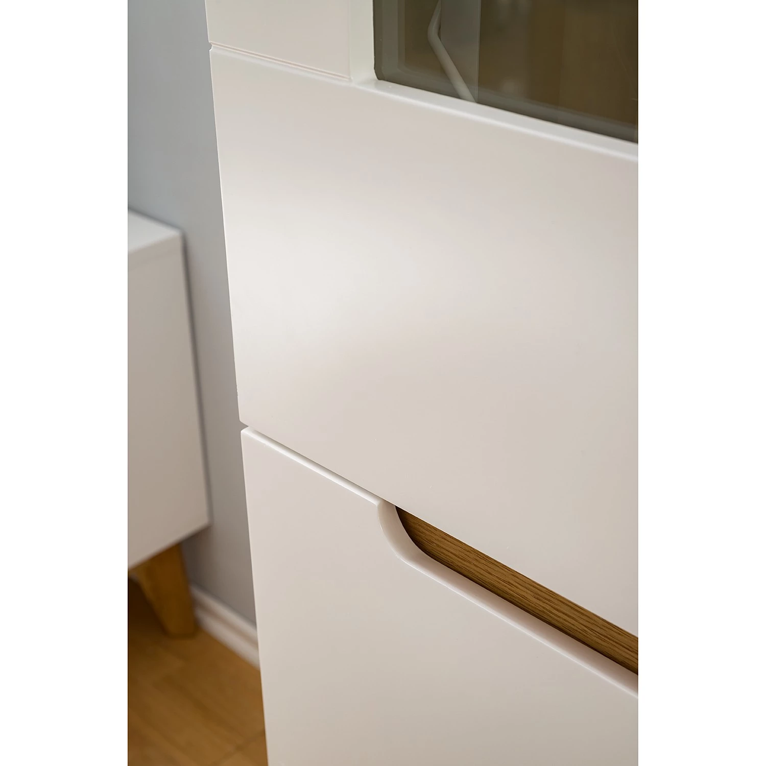 Mørteens Vitrine Tenabo - Blanc mat / Chêne à nœuds – Image 11