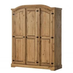 Maison Belfort Armoire Finca Rustica I - Pin massif - Epicéa naturel - Largeur : 149 cm