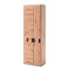 Loftscape Armoire d’entrée Ainsa - Imitation planches de chêne / Gris