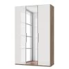 Fresh to go Armoire Level 36 D II - Avec miroir - Hauteur : 236 cm - Largeur : 150 cm