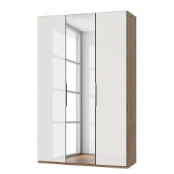Fresh to go Armoire Level 36 D II - Avec miroir - Hauteur : 236 cm - Largeur : 150 cm