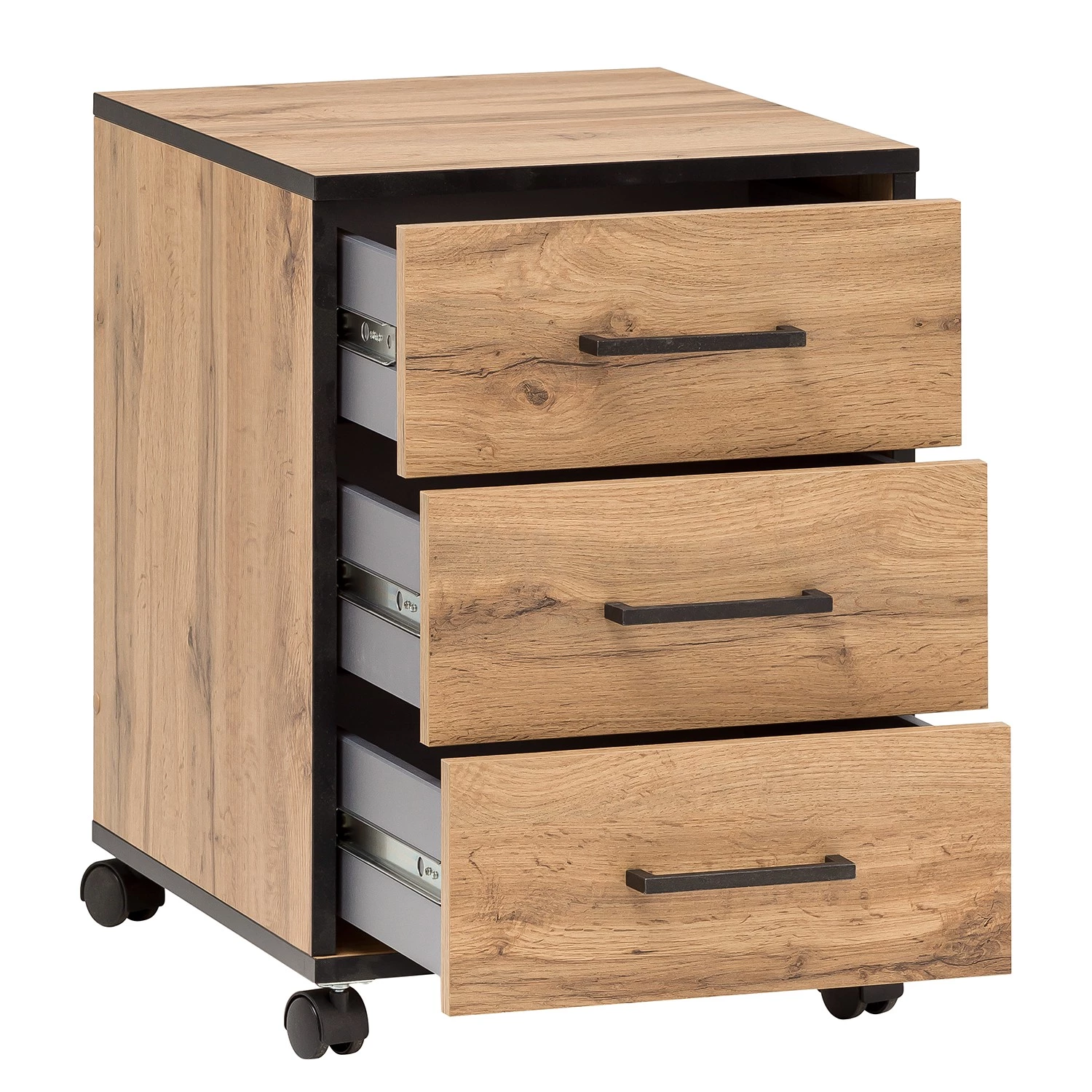 Fredriks Caisson de bureau Cumminus - Imitation chêne – Image 4