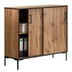 Fredriks Armoire de bureau Cumminus II - Imitation chêne