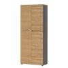 Germania Armoire de bureau GW-Agenda IV - Imitation chêne Grandson / Graphite