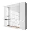 Mooved Armoire Richland - Blanc - Largeur : 225 cm