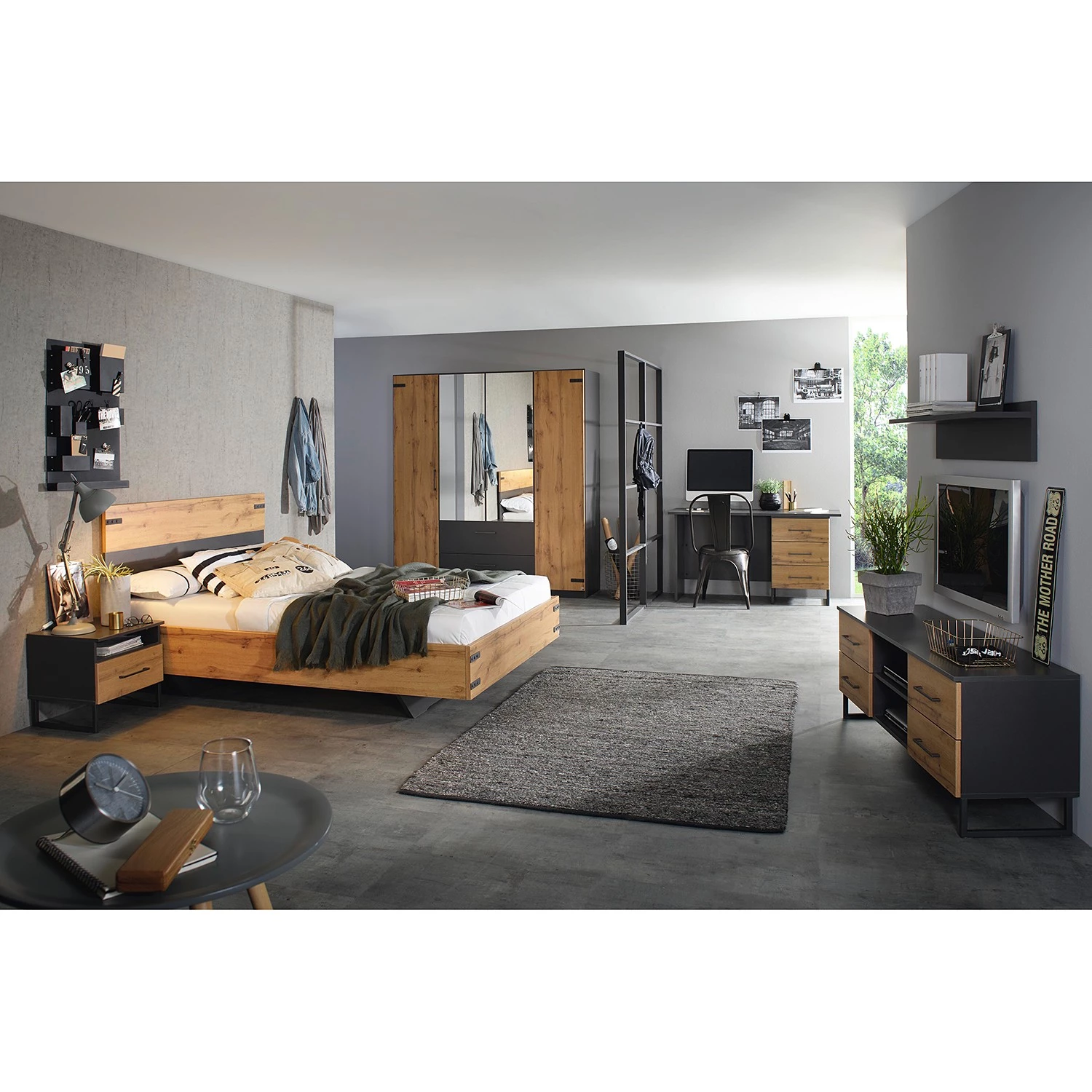 Rauch Orange Armoire Butte - Largeur : 180 cm – Image 3