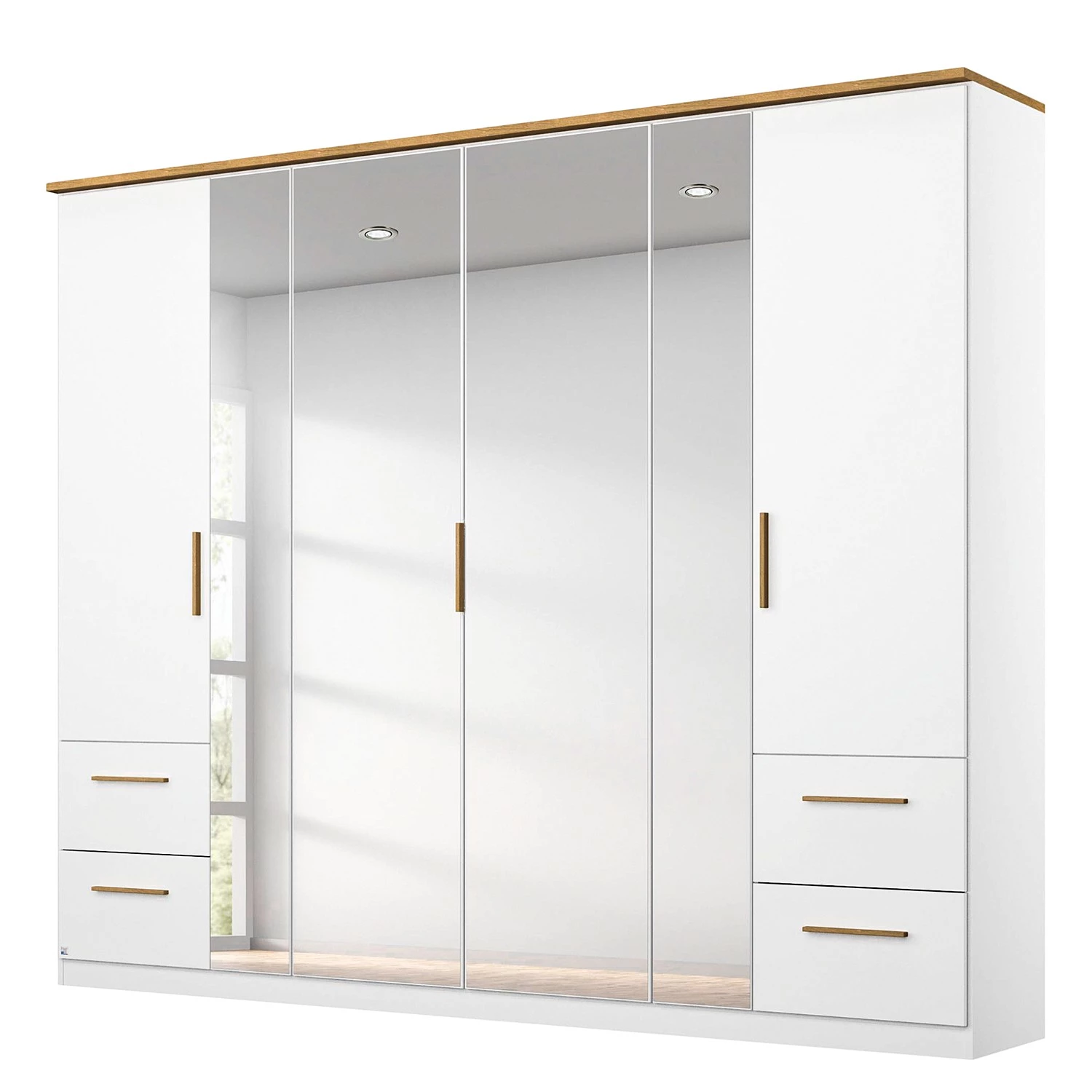 Rauch Orange Armoire Carlsson I - Largeur : 226 cm