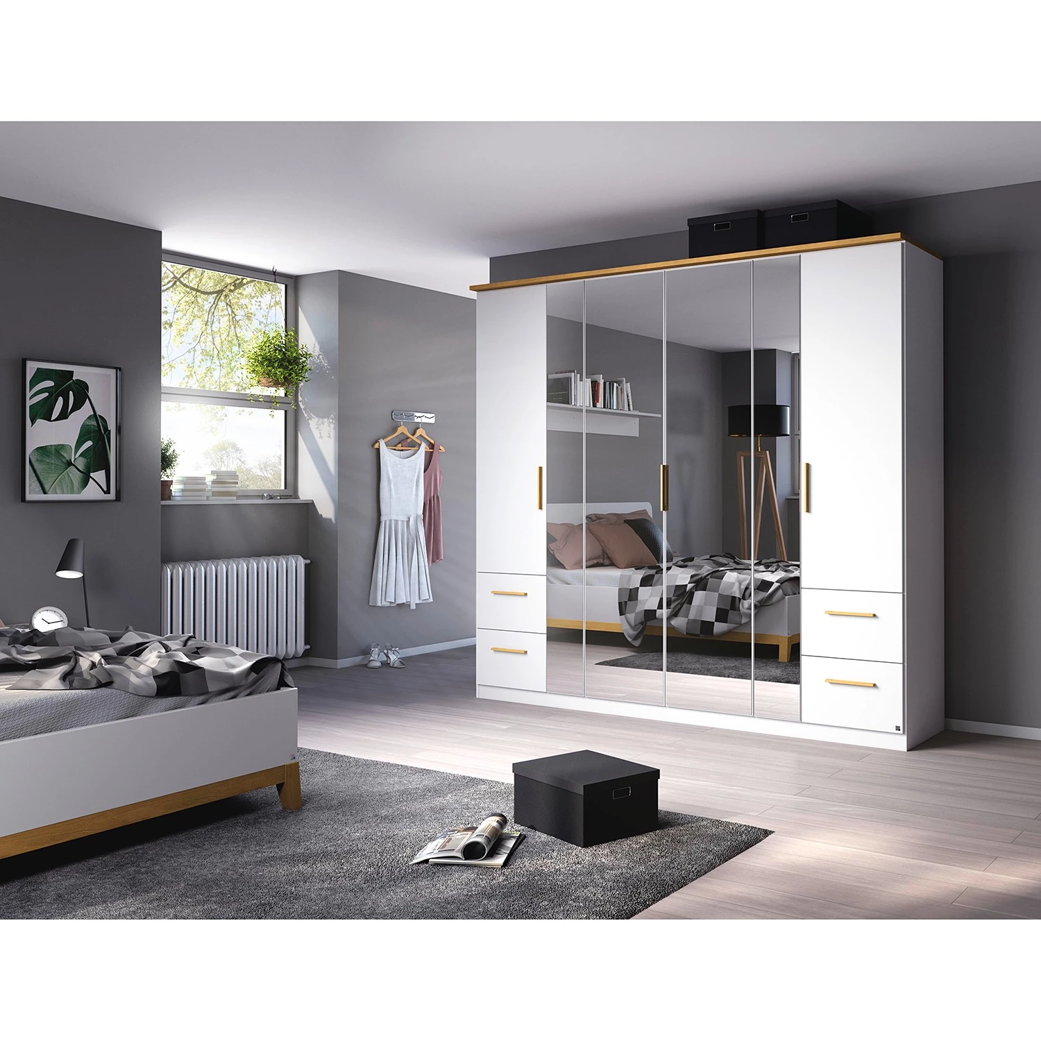 Rauch Orange Armoire Carlsson I - Largeur : 226 cm – Image 3