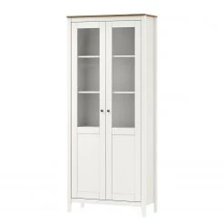 Maison Belfort Vitrine Rivery I - Pin massif - Blanc