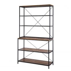 Ars manufacti Buffet Grasby - Pin recyclé / Métal - Pin foncé / Noir