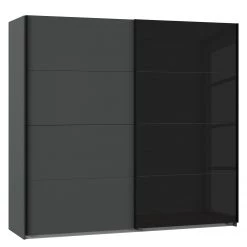 Wimex Armoire à portes coulissantes Ernesto I - Graphite