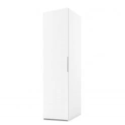 Express Möbel Armoire Escalo I - Blanc polaire - Hauteur : 187 cm - Largeur : 50 cm